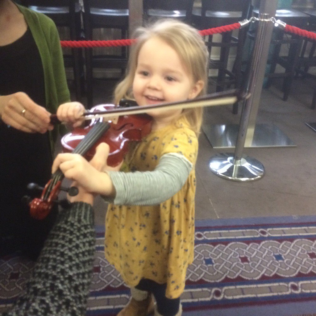 CityLdnSinfonia's tweet photo. We are having so much fun at our #reusercycle #crashbangwallop concert @cadoganhall! https://t.co/AR3KVztWNt