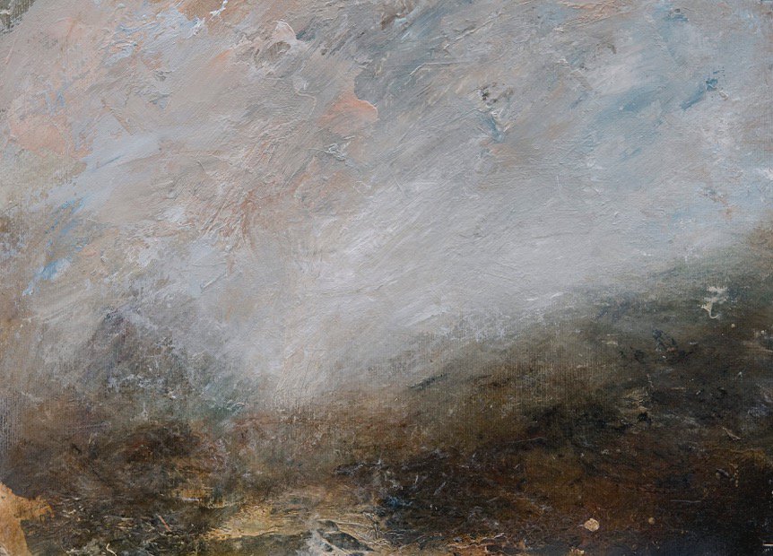 SMHartexhibit's tweet photo. ‘Immerse’ oil on fabriano paper by @dsalvadorlloyd.  A majestic work at our #exhibition for the next two days. https://t.co/T3C3PxwlVe