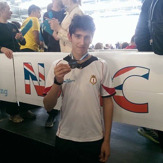 Yesterday also saw Cdt Cassini win a bronze medal at the competition. Amazing effort! BZ #NJIRC2016 #SeaCadetsLondon