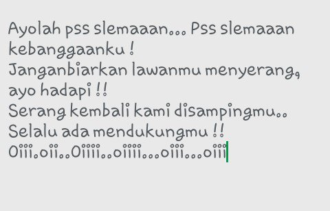 LilinNurvianang's tweet photo. @MILITIA_PSS1976 intonasi pake rain in summer yang berdiri dengan kebangganmu #chantpss https://t.co/n5sgA3Q3a3