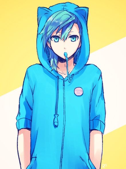 Share more than 76 anime guys with blue hair - in.duhocakina