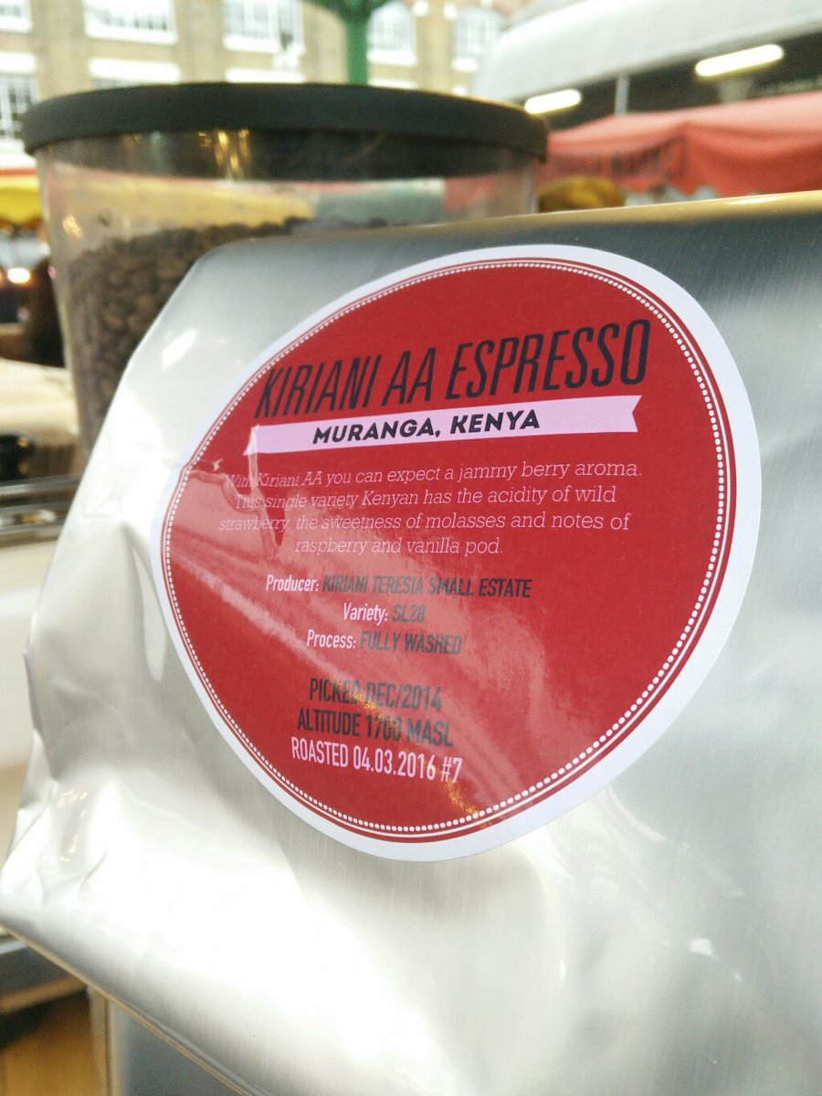 We've got a very special Coffee in the hopper today! <a href="/NotesRoastery/">Notes Roastery</a> did it again! Mind =blown! <a href="/boroughmarket/">Borough Market</a>