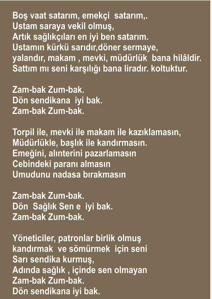 ulgenmevlut's tweet photo. yandaş sendika Sağlık Sen emekçiyi satarken makam, mevki, torpil  dağıtmaya devam editor. https://t.co/iLeW69WQgd
