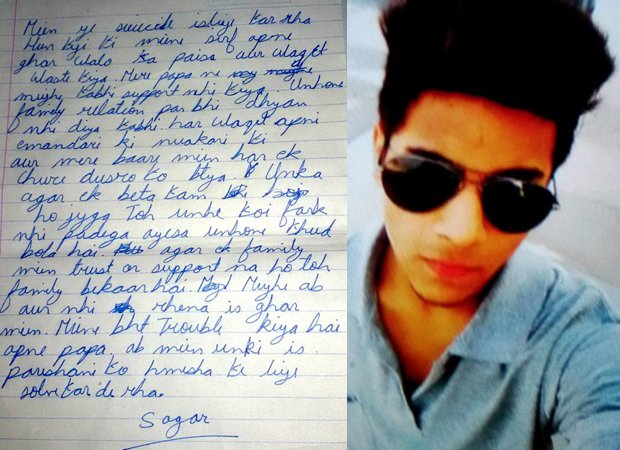 singhal_urvashi's tweet photo. Suicide note of Lucknow Amity School student https://t.co/uLBu6JCKWt https://t.co/SjVGVIk1gN