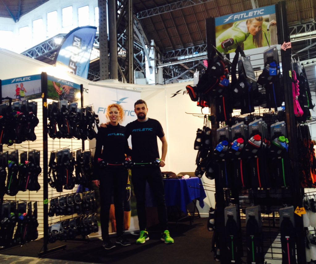OsMonteverde's tweet photo. Buenos días! Ven a la expo @maratobarcelona a conocer los cinturones de hidratación @Fitletic. @luismilucerO https://t.co/fdNp1zrsRW