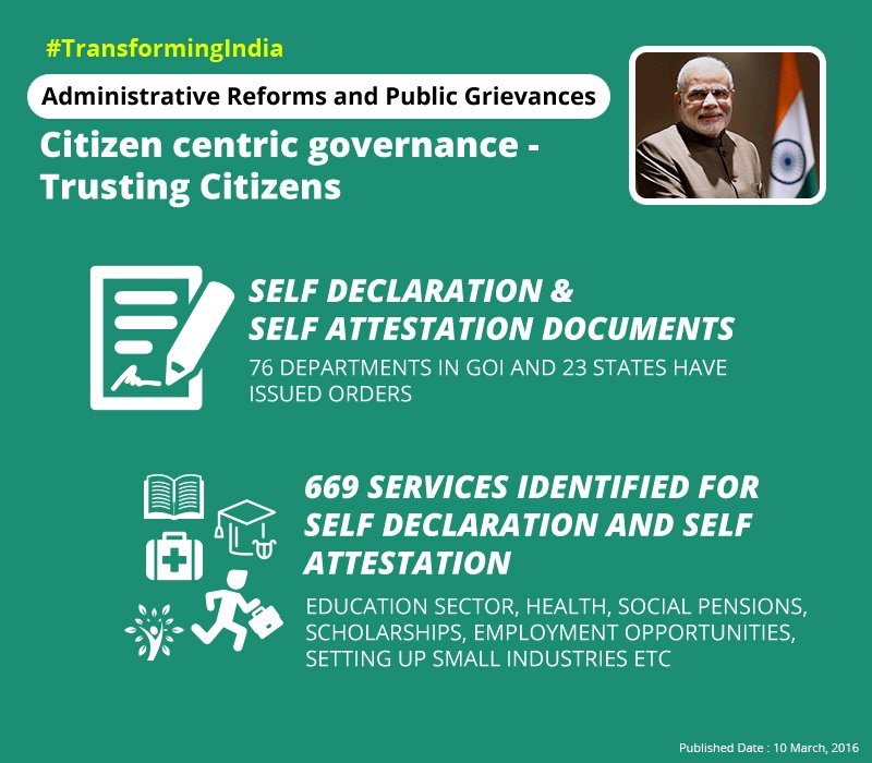 More humane public grievance redressal &amp; citizen centric governance - transformingindia.mygov.in #TransformingIndia