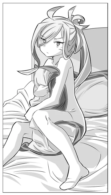 このあたいを放っておいて、他に大事なことがあるってんのか? #朝霜 