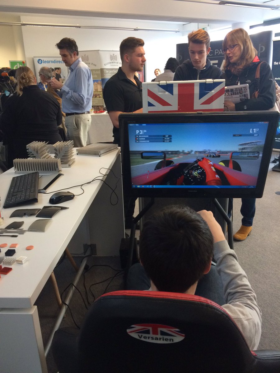 Loads of things to have a go at here at #glosskillsfest today, open now! <a href="/versarien/">Versarien® plc</a>