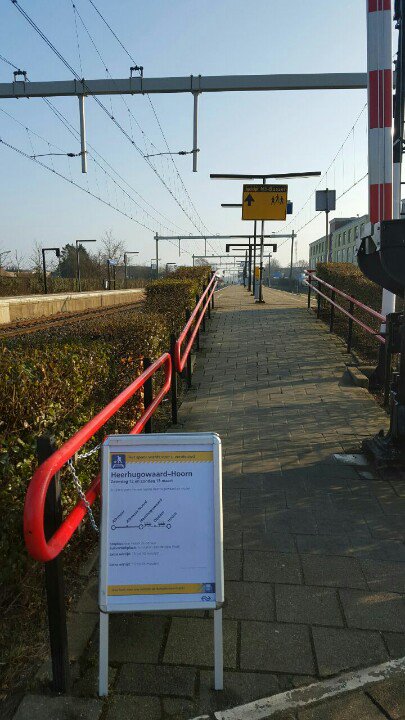 Geen treinen Heerhugowaard-Hoorn staat ook bij Zuidtangent aangegeven. Duidelijke communicatie pluim voor <a href="/NS_online/">NS online</a>
