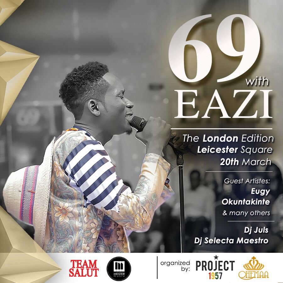 CaroOhemaa's tweet photo. #69WithEaziUK ~ Details coming soon! cc @mreazi
#LifeIsEazi #Project1957 #OhemaaLtd #MeisterMusic https://t.co/7XG06ihEhx
