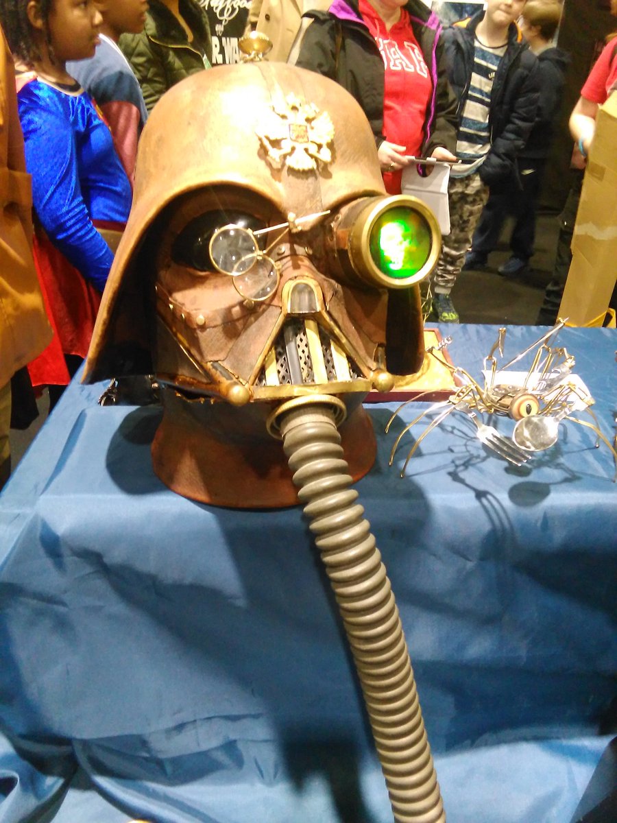 Retr0Gen's tweet photo. #Steampunk #StarWars @MCMComicCon #liverpool https://t.co/6PlEjMexfn