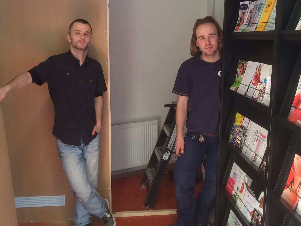<a href="/Denieuwhof/">De Nieuwhof</a> <a href="/NLDOET/">NLdoet</a> <a href="/Westervoort/">gemeente Westervoort</a> Maken van een nieuwe ruimte voor het folder materiaal. Dank je wel. TOP 👍