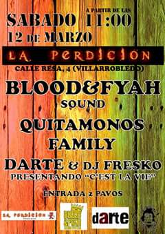 Quitamonos's tweet photo. Esta noche en La Perdi, Villarrobledo. Ayer prendimos fuego a Tomelloso y en casa no va a ser menos. Os esperamos! https://t.co/CfiVeL70x8