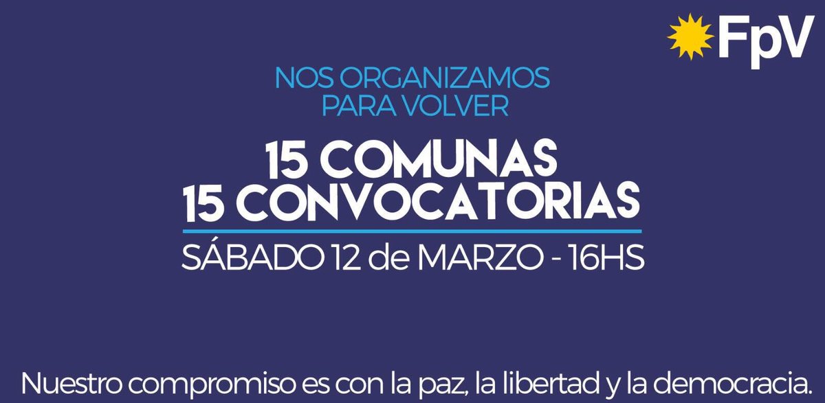 UniYOrgComuna7's tweet photo. https://t.co/wx9mfOZ4sC