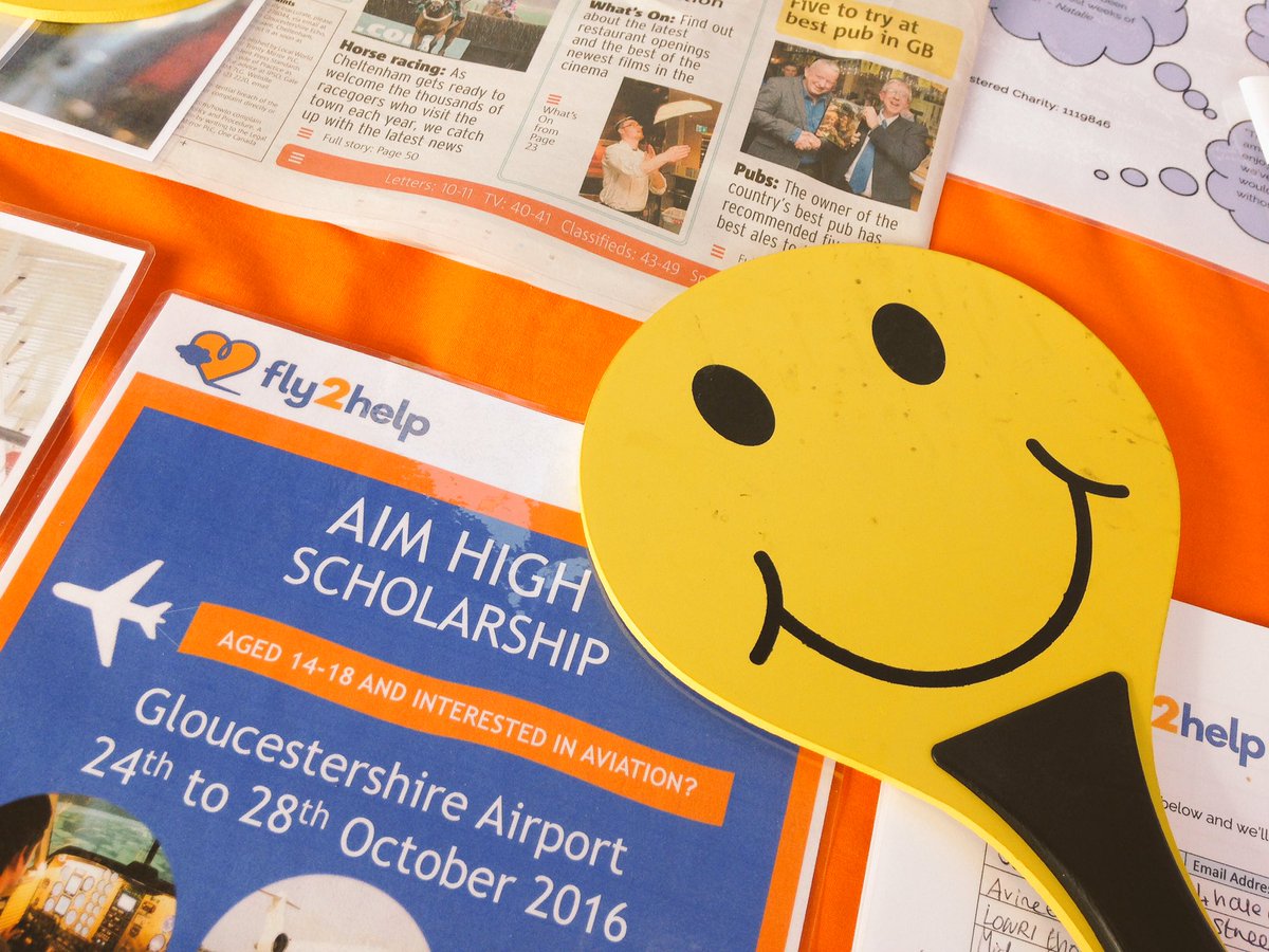 Another fantastic day at <a href="/GlosSkillsFest/">GlosSkillsFest</a> - today with <a href="/GlosAirport/">Glos Airport Ltd</a> &amp; <a href="/fly2help/">fly2help</a>! We're here until 1pm ✈️