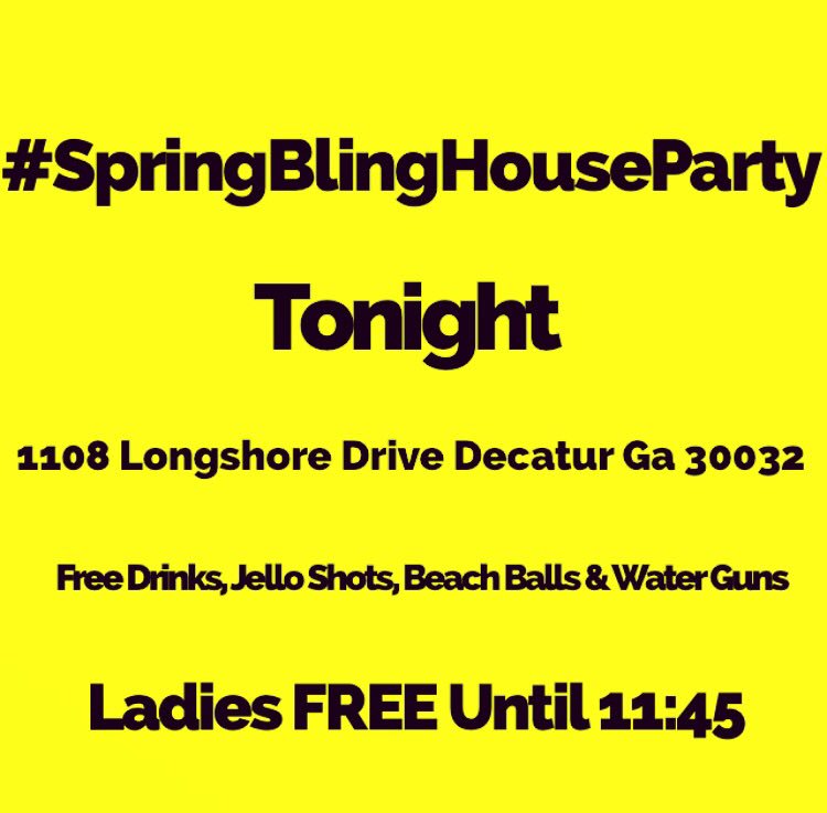 QingMi_chelle's tweet photo. Meet us at #SpringBlingHouseParty The move Tonight ‼️ 🔥🔥 #ATL https://t.co/Nc7QNVLxgD
