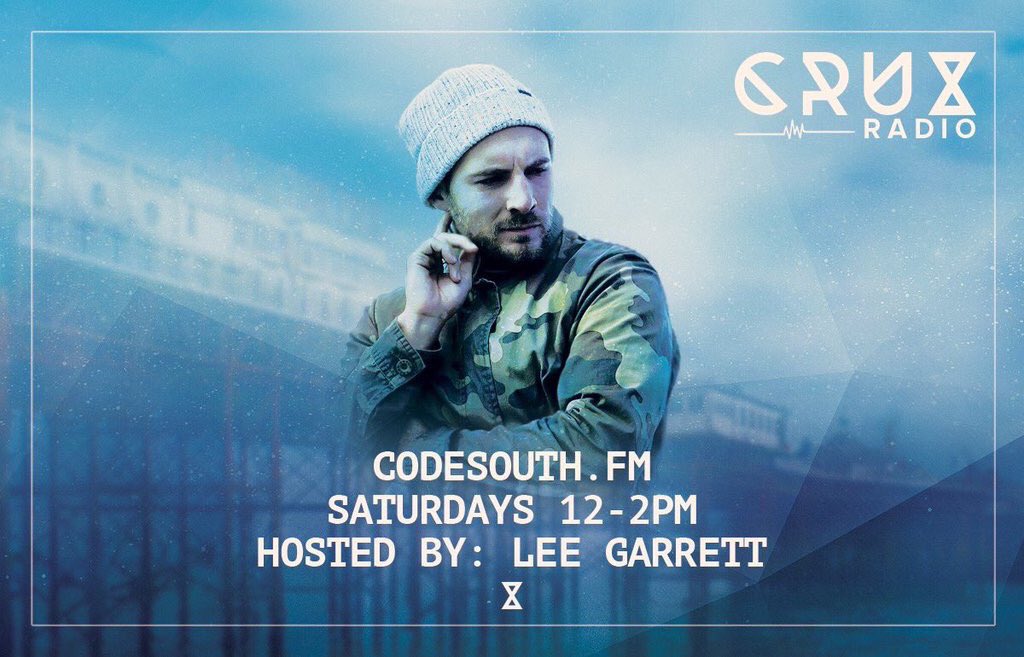 CruxClub's tweet photo. Now live on @Codesouth @leegarrett86 opening with an absolute tune https://t.co/jG01olwZC5