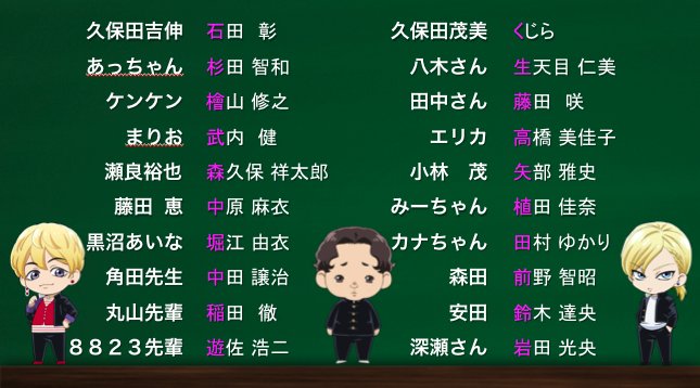 坂本ですが アニメ公式 Pa Twitter キャスト追加発表 皆さんお待ちかねの追加キャスト発表です 総勢20名のなんとクールな キャスト陣 こちらでもまだまだ一部ですよー 坂本ですが T Co Bsj9knnfx2