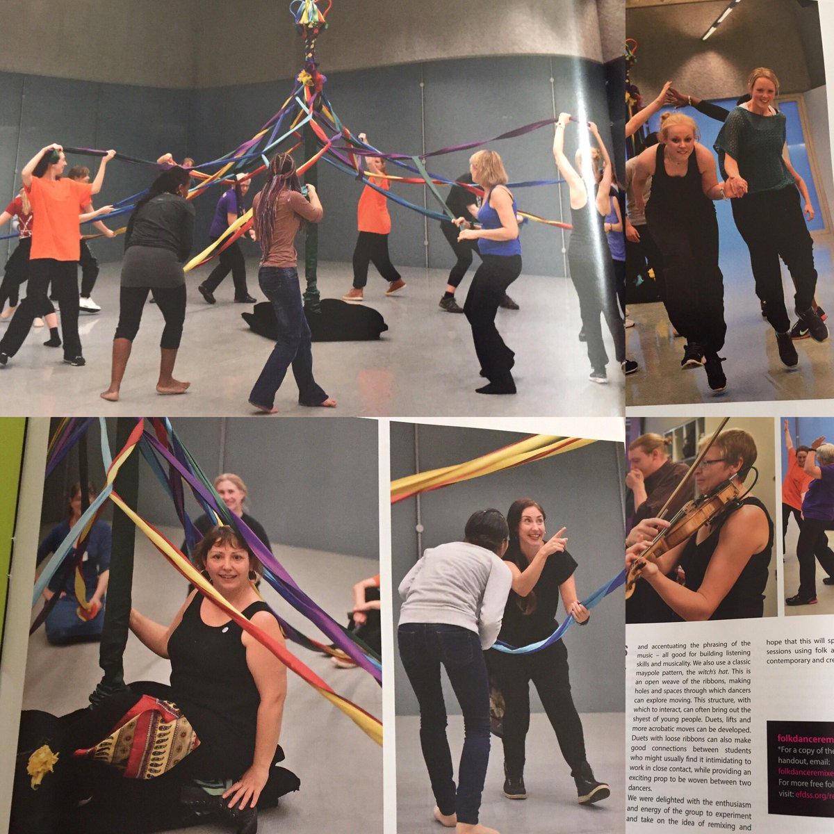 FolkDanceRemixd's tweet photo. Thanks @N_D_T_A for a fantastic spread in your mag! Thanks @TheEFDSS @EastLondonDance for your continued support! https://t.co/ZgUefXRxVr