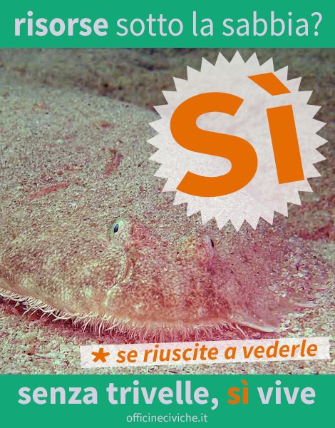 fermaletrivelle's tweet photo. Italia non è paese per fossili.
Salva la bellezza, vota SI.
#StopTrivelle
#VotaSI_17Aprile
https://t.co/Pi2dtvb3Bw https://t.co/JofB7Izg8G