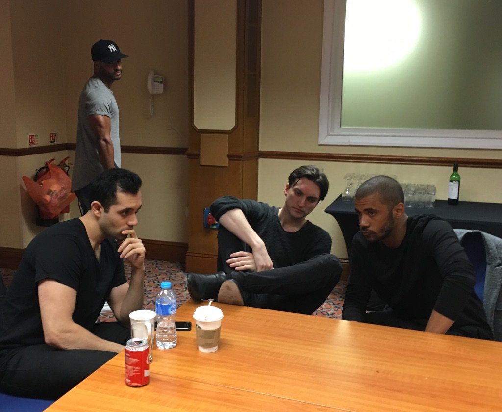 MrRickyWhittle's tweet image. When u don't get the 'all black boyband' memo 😂😂 @RichardSHarmon @Mr_Sacho @JarodJoseph