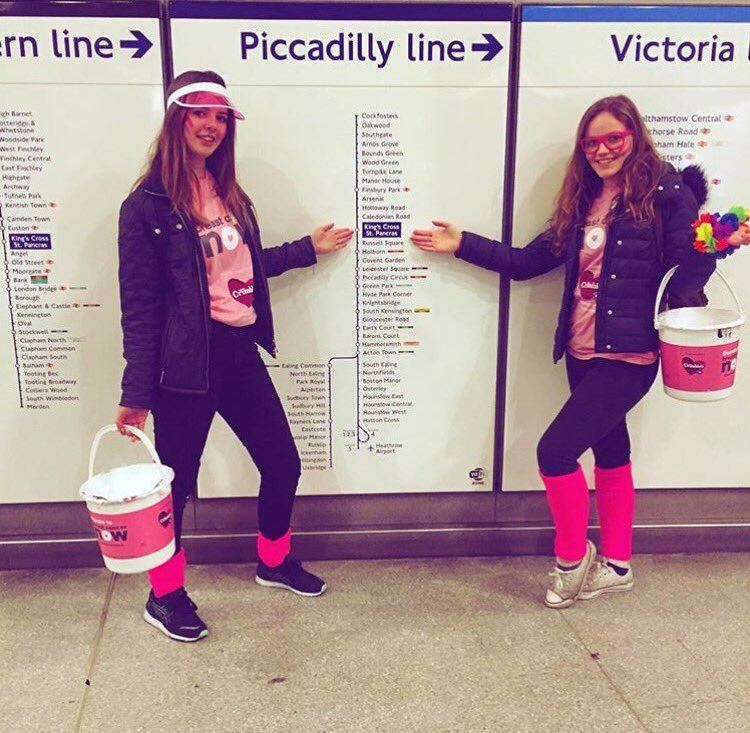 CrippsKarni's tweet photo. your rep Thea and Derby's Kim (&amp;others) were in London other day  collecting for @breastcancernow 💞💞 https://t.co/iC6pIket06