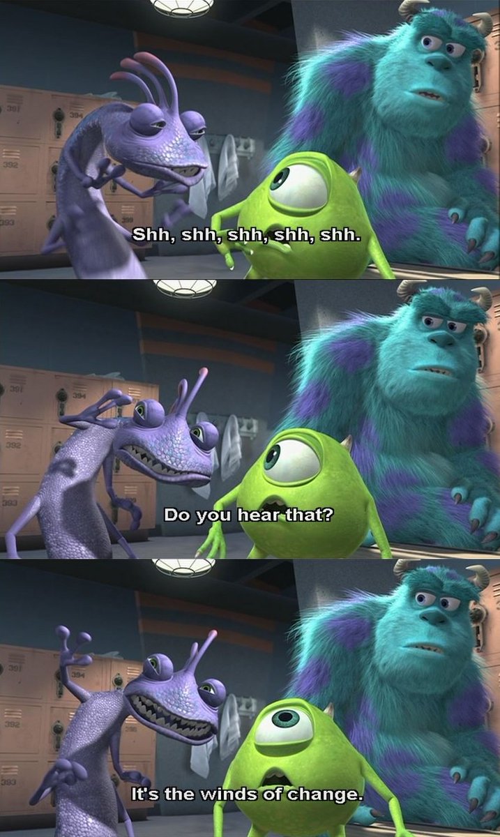 𝕂𝕊𝕋 カスト A Twitter ランドールのベッドの上には モンスターズ インク で言っていた 聞こえるぅ 風向きの変わる音ぉ というセリフが書かれたポスターがある Shh Shh ってとこも含めてお気に入りのセリフだった モンスターズユニバーシティ 𝕂𝕊𝕋 カスト A Twitter ランドールのベッドの上には モンスターズ インク で言っていた 聞こえるぅ 風向きの変わる音ぉ というセリフが書かれたポスターがある Shh Shh ってとこも含めてお気に入りのセリフだった モンスターズユニバーシティ