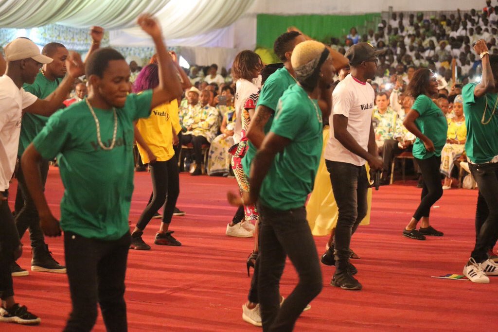 Au 48eme congrès de <a href="/parti_PDG/">P.D.G.</a> #Gabon #ChangeonsEnsemble
