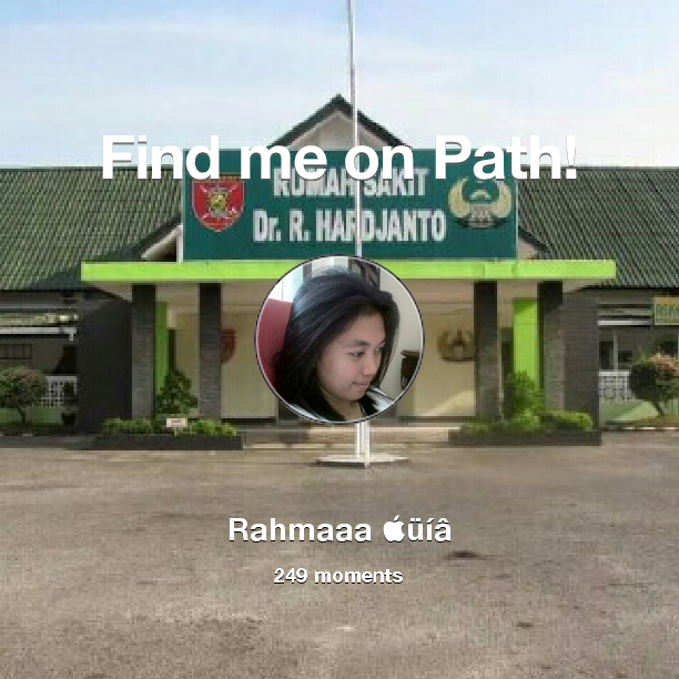 paceet_'s tweet photo. I've shared 249 memories with my friends on #Path - see them now at https://t.co/nixBmGShiF! #thepersonalnetwork https://t.co/IZo7W5igYK