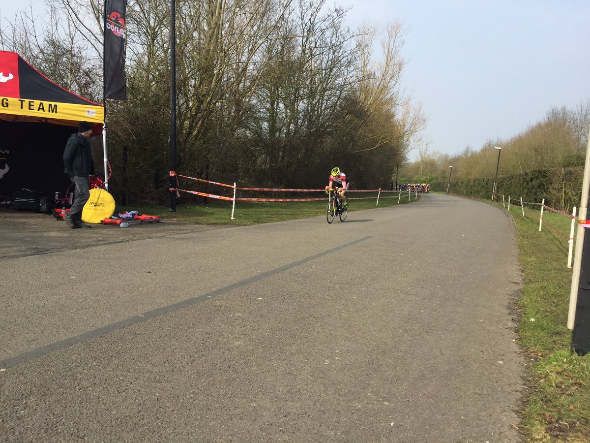 Corley_CyclesRT's tweet photo. Young Charles Page is off the front with a decent gap. Wel done @chazzalecyclist https://t.co/OU8ToX6SQn