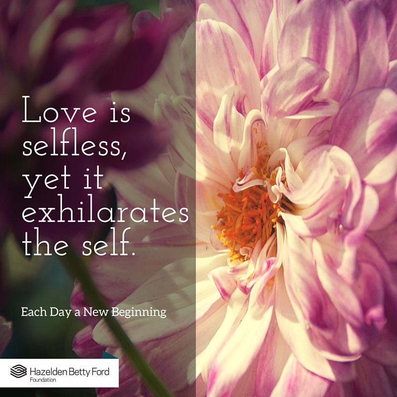 Love inspires us—ourselves and those we give it to. #recovery #LifeTake2 #ThoughtForTheDay bit.ly/hbffTFTD