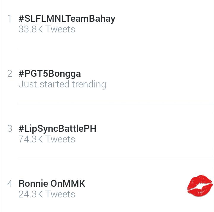 r2natics's tweet photo. Now on Fourth Spot with 24k+ Tweets. -KC

Ronnie onMMK https://t.co/X3iR6NZsPT