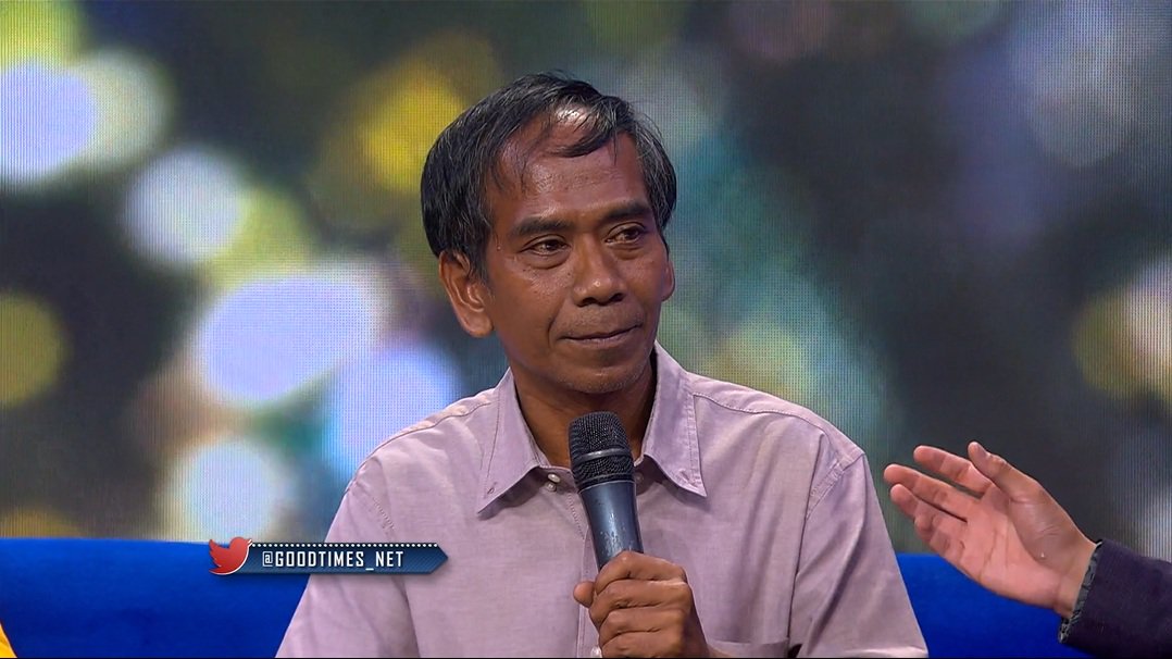 Wow, Ini dia Pak Nanang penjual Cincau yg menggunakan Bahasa Inggris. Keren yaaa Good Friends! #GOODTIMESBERSYUKUR