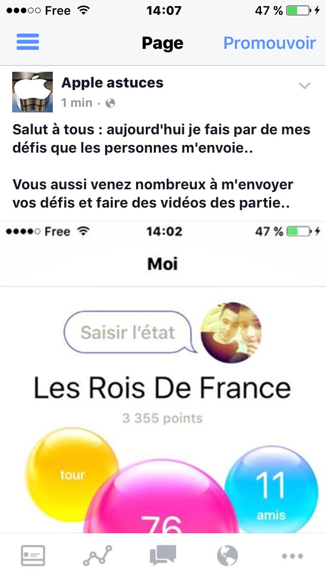 Appleactuce's tweet image. Allez lâché vous les amis 😊