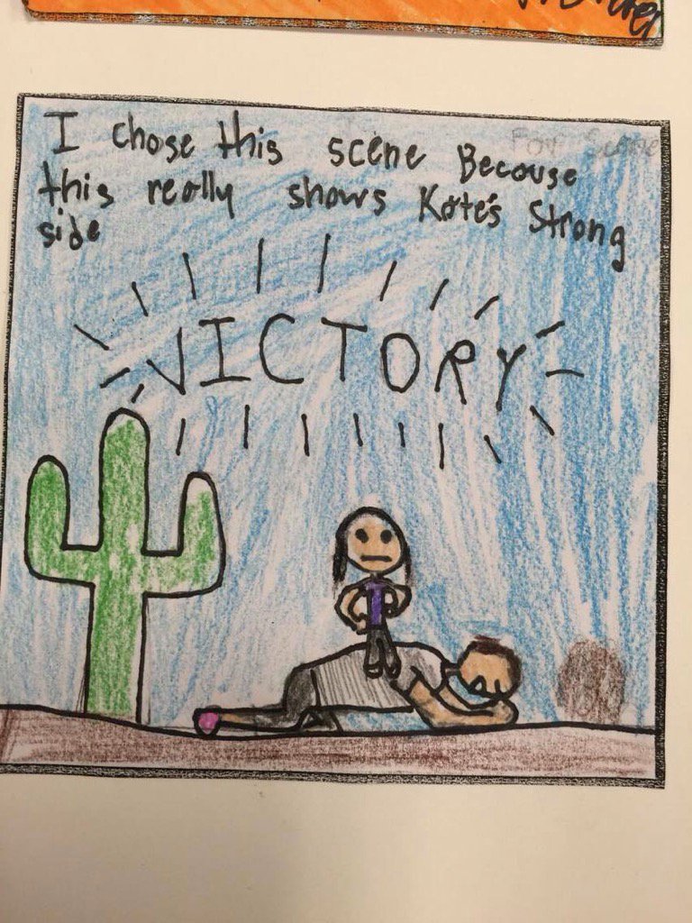 DW_Teague's tweet photo. Kate steps up. @aejerman @SCBWI_MD_DE_WV #ConnectTheStars @HarperChildrens #eduprizegilbert https://t.co/8eaqGmLJNE