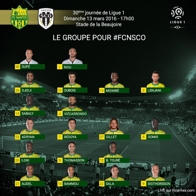 FC Nantes - SCO Angers CdW_qZQW8AA4jki