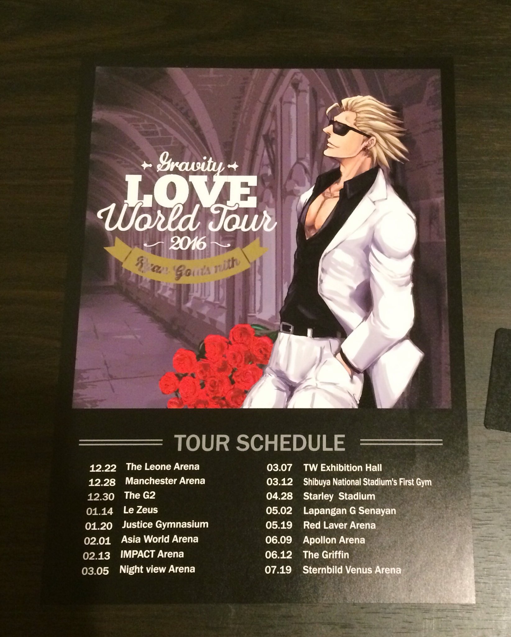 ライアン ゴールドスミスfc 非公式 会報 ツアーチラシに掲載の ライアン ゴールドスミス Newアルバム ジャケット撮影はおよい様 Oyopopjp にご協力頂きました 本当にありがとうございました T Co Isxqfqad3k Twitter