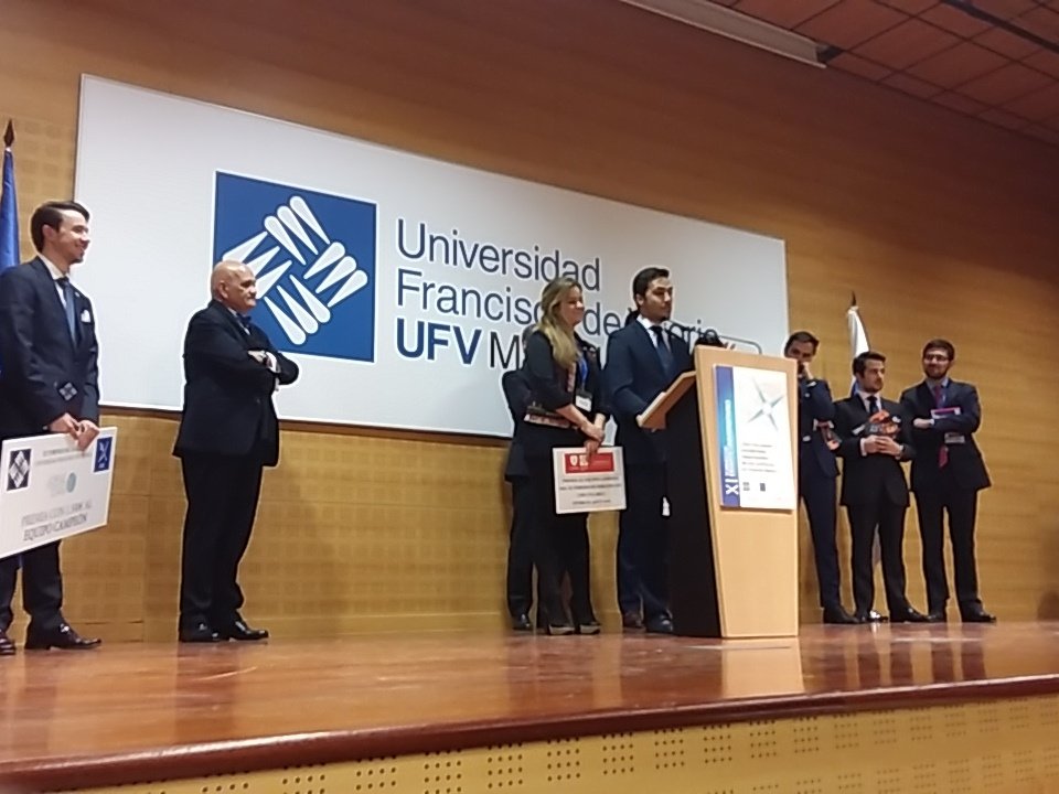DebatesUFV's tweet photo. Por primera vez en 11 años... ¡EL PREMIO SE QUEDA EN CASA! https://t.co/kVbV1sAHr9