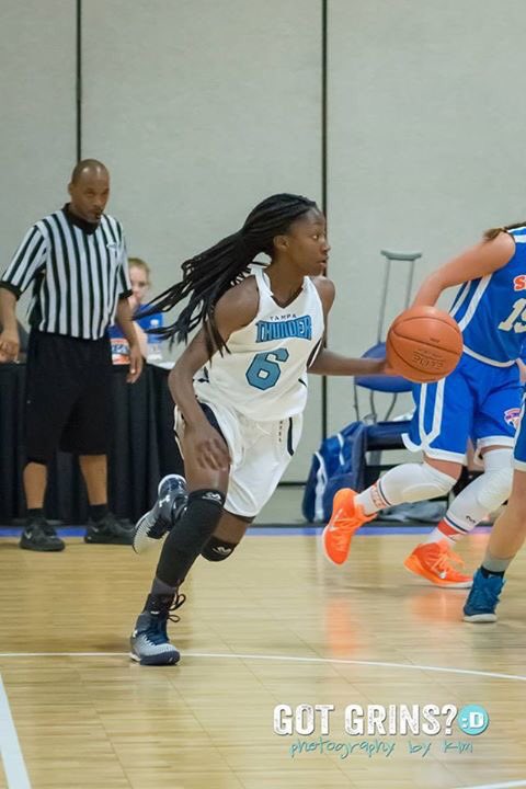 TampaThunderGBB's tweet photo. #TampaThunder '18 Nykeria Reed (5-5/PG) is an "old school" PG that makes plays &amp; is set to have a huge travel season https://t.co/hGKTZWnhm8