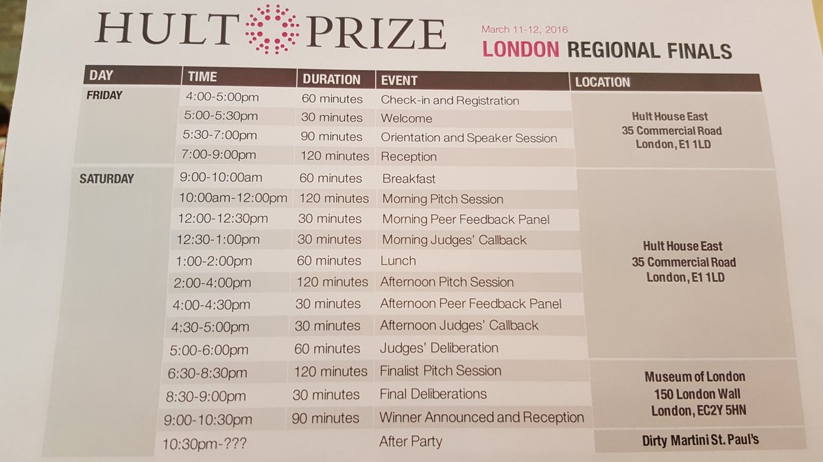 Jane_Goh's tweet photo. Exciting day of meeting n picking out e top social enterprise @ #hp16 London regional finals @alex_iipl @hultprize https://t.co/wKpzkWuWd0