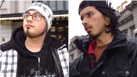 CBCNews's tweet photo. A greeting fit for a Syrian: are homeless men 'internal refugees?' https://t.co/Mdd7qB9ULP https://t.co/sAelGrCq1g