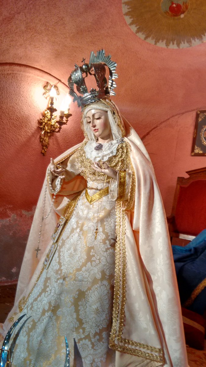 SepulcroBaza's tweet photo. Así podemos encontrar ya a Ntra. Madre de la Merced para la Semana Santa https://t.co/yBJTbyhW3A