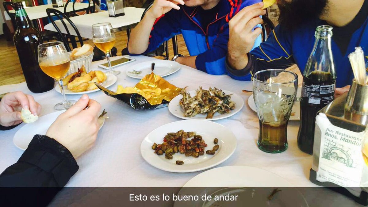 Las mejores vistas de toda la Sierra. Buen provecho!.