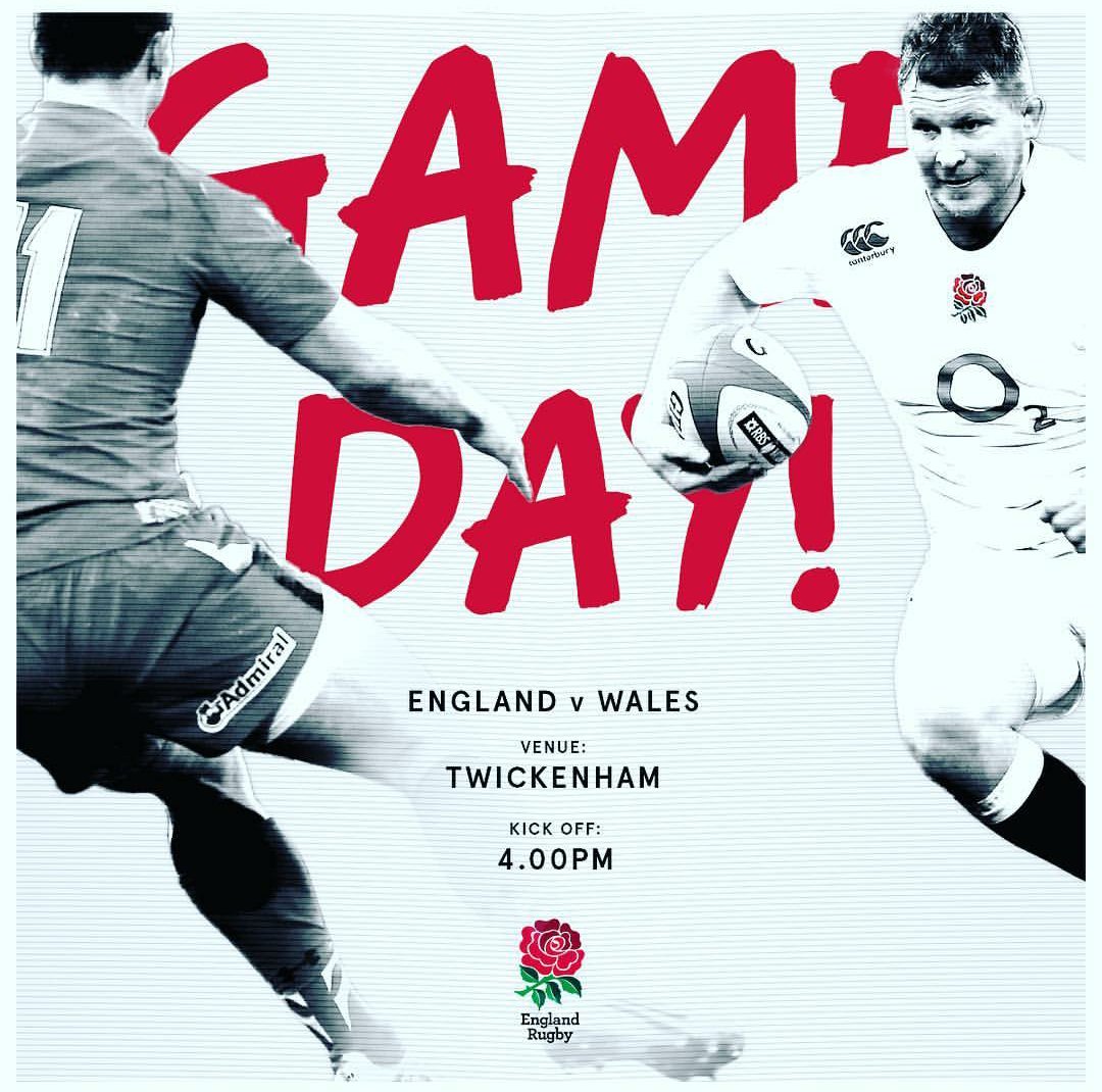 Come down watch the game live. England v Wales 4pm kick off