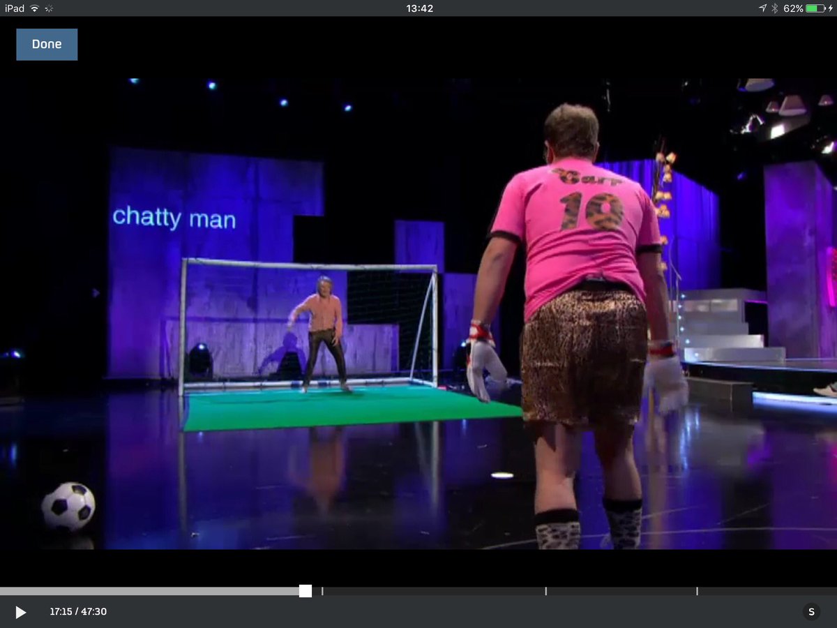A shirt we printed for Alan Carr #chattyman was on Thursday night