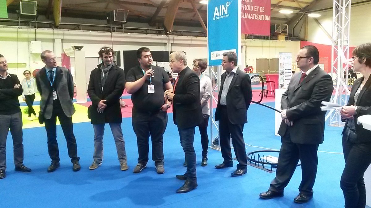 Departement_AIN's tweet image. Le prix de la technicité est attribué à. ...@plasticampus #AFM01 @evenementiel01