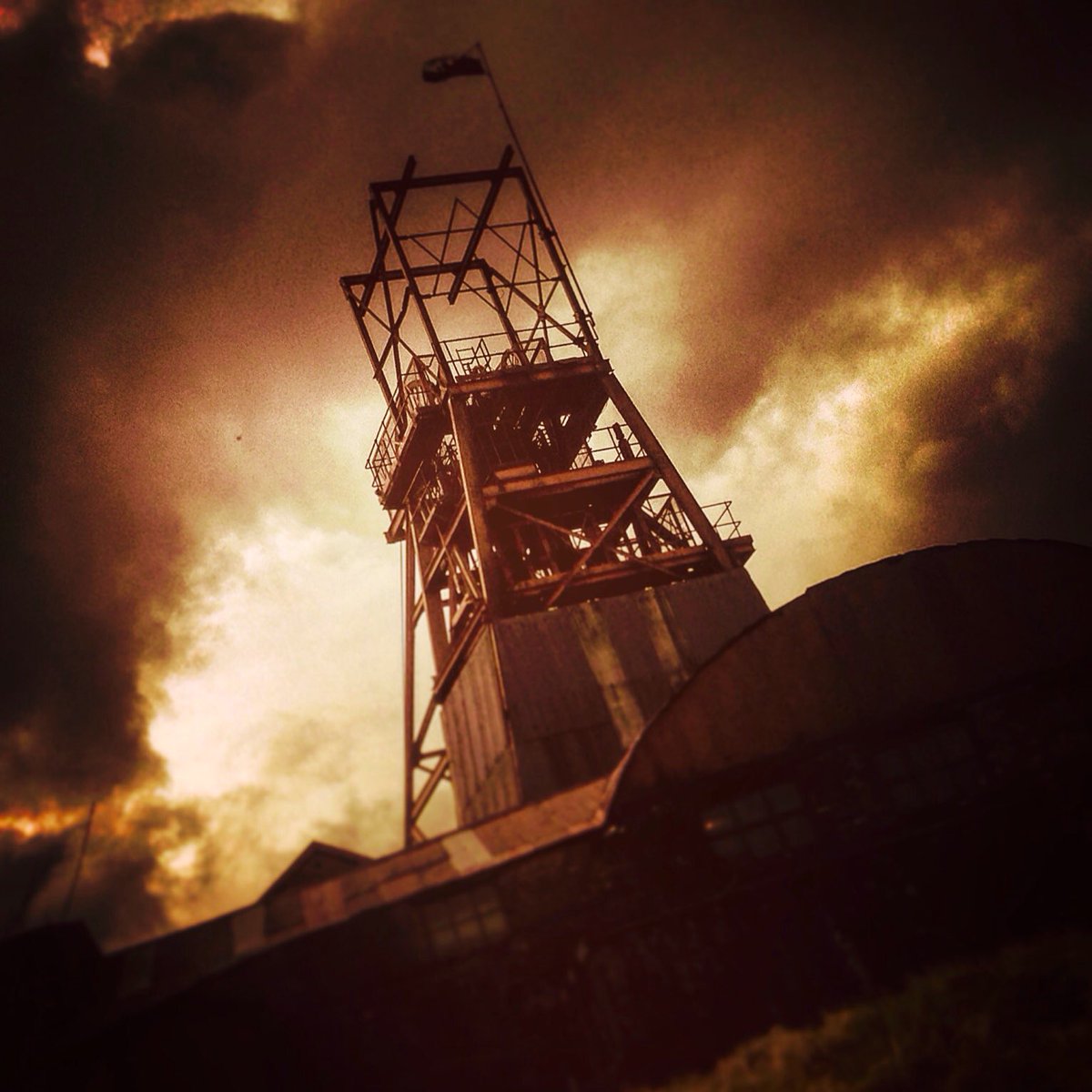 ValleyViz's tweet photo. Big Pit, Blaenavon. Taken this morning. #Wales #Cymru @BigPitMuseum @VisitBlaenavon  @blaenafontours @ItsYourWales https://t.co/5oF5IukJCX