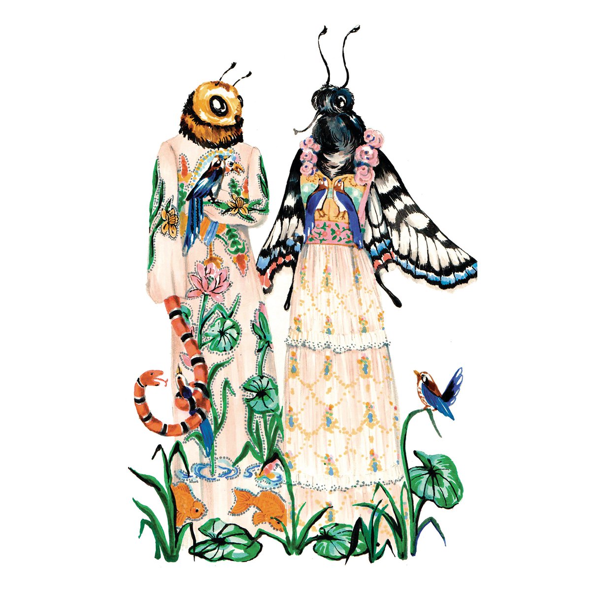 gucci's tweet image. Presenting #GucciTian as seen by Phannapast Taychamaythakool for #GucciGram Tian: gucci.com/guccigram-tian