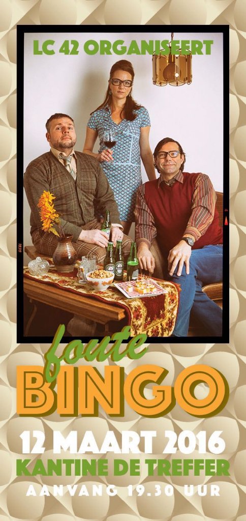 Vanavond Foute Bingo voor goede doel met LC 42.