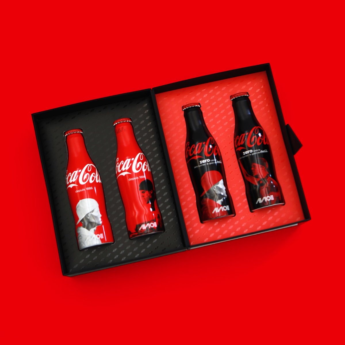 CokeMusic's tweet photo. To celebrate the #TasteTheFeeling anthem we are giving away these signed bottles from @Avicii. RT to enter &amp; win! https://t.co/AofRAG2D8u